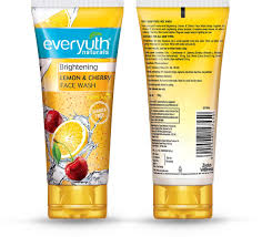 Everyuth Naturals Brightening Lemon and Cherry Face Wash (150 g)