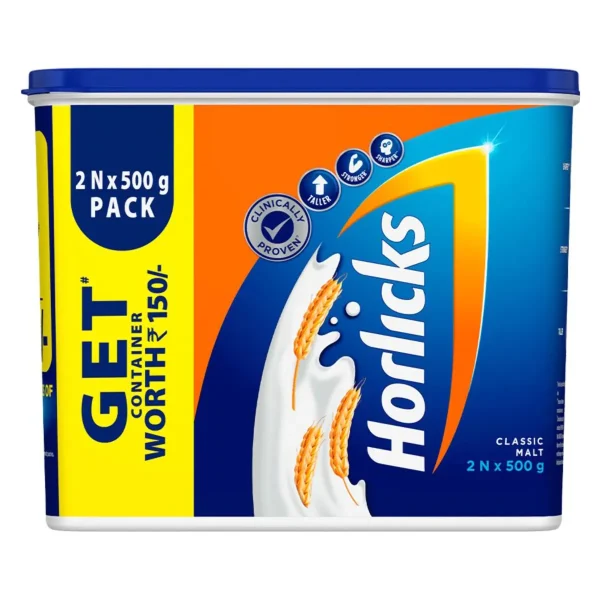 HORLICKS Nutrition Drink Plastic Container  (1 kg)